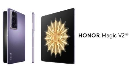 El Honor Magic V2, el smartphone plegable más ligero y fino del mercado, debutará en Europa el 26 de enero