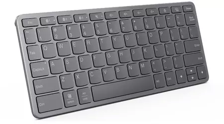 Miniteclado Bluetooth multidispositivo de Lenovo: dos formas de conexión, batería de 300 mAh y teclas retroiluminadas por 39 euros.
