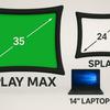 Miniatura del Splay Max en forma desplegada