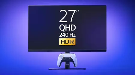 Sony presentó el primer monitor de juegos bajo la marca PlayStation con una pantalla de 27" y una tasa de refresco de hasta 240 Hz