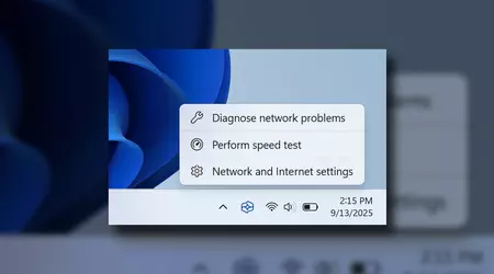 Windows 11 tendrá un comprobador de velocidad de Internet integrado directamente en la barra de tareas