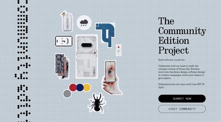Una oportunidad genial para mentes creativas: Nada organiza un concurso de diseño para un lote de teléfonos exclusivos (3a)