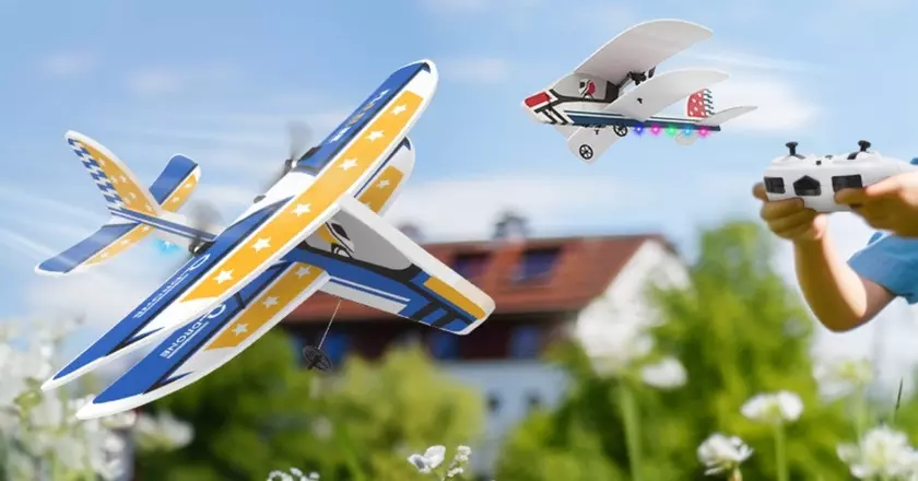 DEERC avión rc de largo alcance
