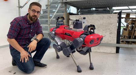 Científicos suizos han desarrollado un robot cuadrúpedo que sube escaleras con maestría