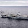 El portaaviones británico HMS Queen Elizabeth, que transporta cazas de quinta generación F-35B Lightning II, se ha transferido al mando de la OTAN por primera vez en la historia-28