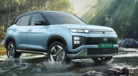 El nuevo crossover eléctrico Hyundai Creta se presenta en la India con baterías de 42 kWh y 51,4 kWh