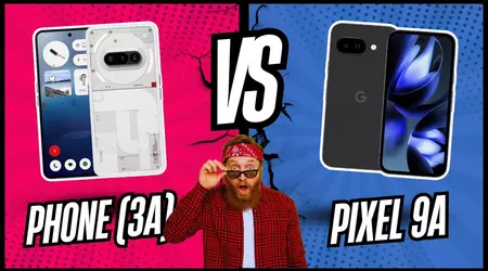 Nothing Phone (3a) vs Google Pixel 9a: Comparativa