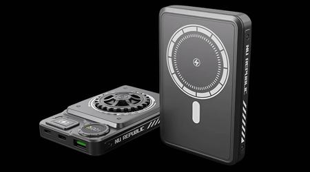 Nu Republic Cybotron Spin: una PowerBank inusual con un rotor para la recarga manual