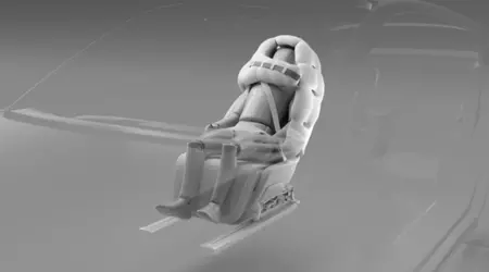 El monovolumen Luxeed V9 contará con un airbag de protección de cabeza único