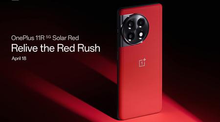 OnePlus lanzará una nueva variante del OnePlus 11R Solar Red Edition el 18 de abril