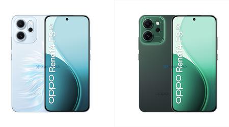 Gran filtración sobre Oppo Reno 14 FS 5G: renders, especificaciones, precios
