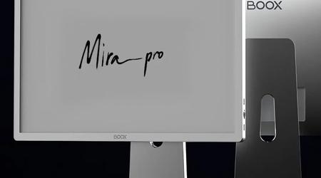 Onyx Boox ha presentado una versión actualizada del Mira Pro: monitor de 25,3 pulgadas con pantalla E-Ink y retroiluminación integrada.