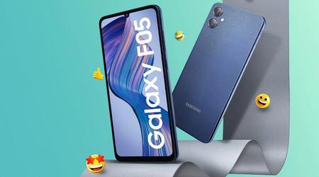 Samsung Galaxy F05: chip MediaTek Helio G85, cámara de 50 MP y precio de 95 dólares