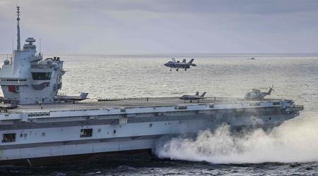 El portaaviones británico HMS Queen Elizabeth, que transporta cazas de quinta generación F-35B Lightning II, se ha transferido al mando de la OTAN por primera vez en la historia