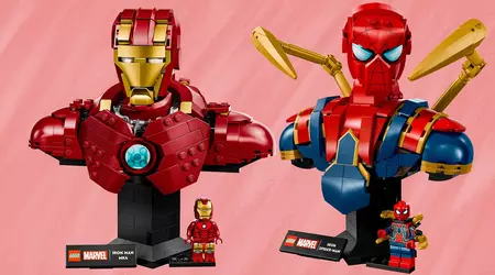 Construye tu superhéroe favorito con tus propias manos: LEGO ha revelado la primera colección de mini bustos de personajes del universo Marvel