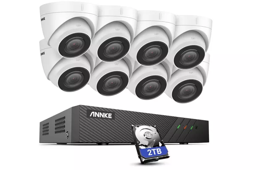 ANNKE H500 kit cámaras PoE cable