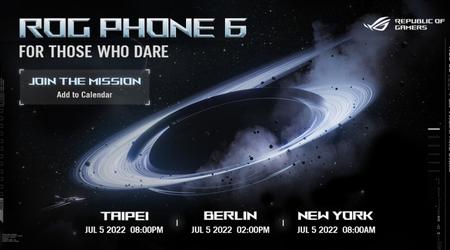 ASUS ROG Phone 6 obtendrá una carga rápida de 65 vatios