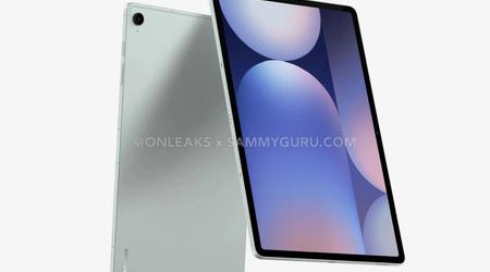 La tableta insignia Samsung Galaxy Tab S10 FE+ se muestra en detallados renders exclusivos