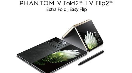 Insider muestra cómo serán los smartphones plegables TECNO Phantom V Fold 2 y TECNO V Flip 2 