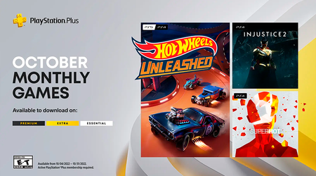 Hot Wheels Unleashed, Injustice 2 y Superhot: juegos que recibirán los suscriptores de PlayStation Plus en octubre