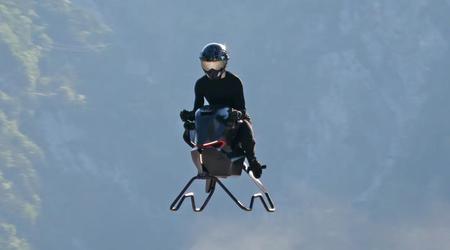 Las motos voladoras de Star Wars ya no son una fantasía: el ingeniero polaco presenta el innovador vehículo volador Volonaut Airbike