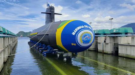 Brasil bota el tercer submarino de la clase Riachuelo