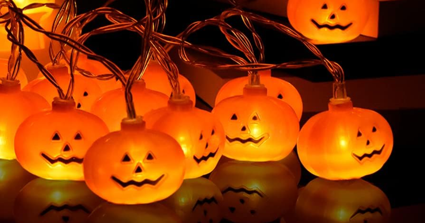 Luces LED de calabaza KPCB mejores luces exteriores de halloween