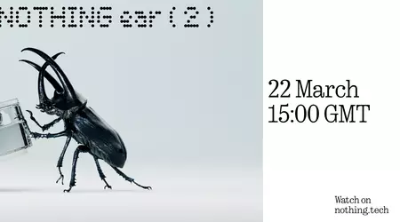 Ya es oficial: TWS Nothing Ear (2) se estrenará el 22 de marzo