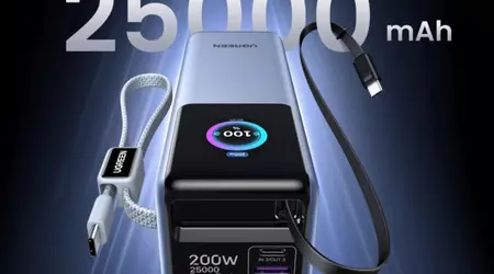 El banco de energía Ugreen Nexode Pro debuta en Europa con una capacidad de 25,000mAh, una potencia total de 200W y la capacidad de cargar hasta cuatro dispositivos