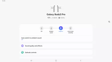 La aplicación Galaxy Buds 3 Pro Manager se ha actualizado para adaptarse al diseño de One UI 7.0