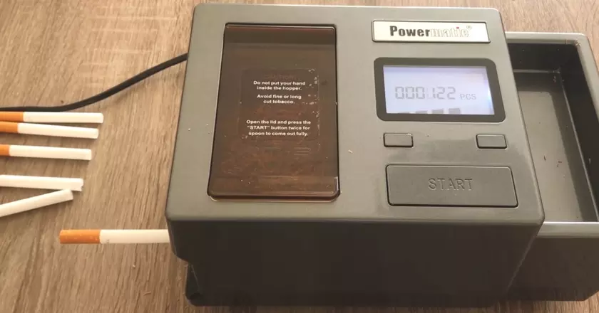Powermatic III+ Máquina de tabaco eléctrica de alta calidad