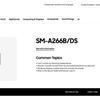 Vista trasera del smartphone Samsung Galaxy A26 5G