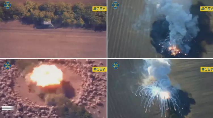 HIMARS destruyó un sistema de lanzallamas ...