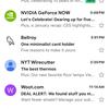 Detalles del nuevo diseño de Gmail para iPhone
