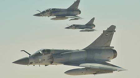 Cazas Mirage 2000-5F franceses destruyen una docena de drones Shahed Houthi