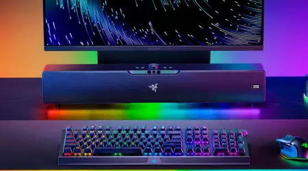 Razer Leviathan V2 Pro en CES 2023: una barra de sonido con iluminación RGB, cámara IR y compatibilidad con 3D Audio por 399 dólares