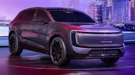 Audi presenta el Concepto de SUV eléctrico AUDI E con 671 hp.