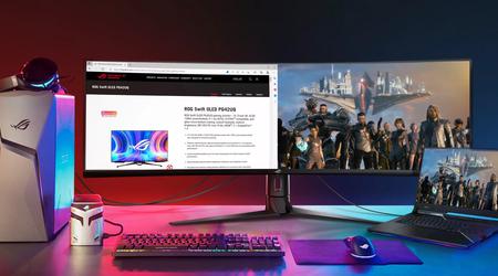 ASUS anuncia un monitor 5K curvo con una frecuencia de imagen de 165 Hz y una diagonal de 49".