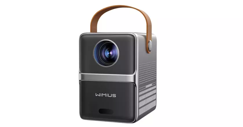 Mini proyector para exteriores Wimius 1080P 