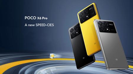 POCO X6 Pro: pantalla AMOLED de 120 Hz, chip Dimensity 8300-Ultra, cámara de 64 MP e HyperOS integrado