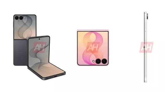 Galaxy Z Flip 8: renders oficiales, ...