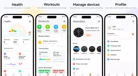 Xiaomi ha actualizado el diseño de la aplicación Mi Fitness