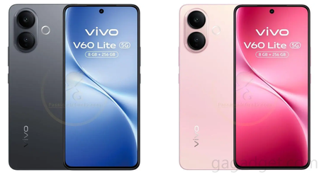 Vivo se prepara para lanzar el V60 Lite 5G - smartphone económico con pantalla de 120Hz y Dimensity 7300 (+renders)