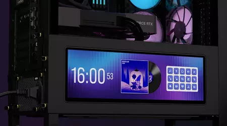 Corsair Presentó la Caja Frame 4000D LCD RS ARGB con Pantalla Integrada Xeneon Edge de 14”