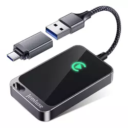 Jemluse Adaptador inalámbrico CarPlay