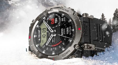 Amazfit T-Rex Ultra: un smartwatch robusto con pantalla AMOLED, hasta 20 días de autonomía y Zepp OS 2.0 por 399 $.