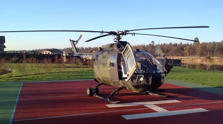 Las Fuerzas Armadas de Ucrania recibieron un helicóptero alemán BO 105: ayudará a sacar a los heridos del frente