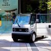 Interior del vehículo eléctrico mibot mini EV