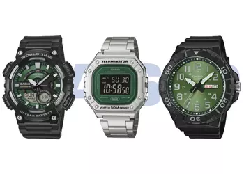 Casio introdujo tres nuevos relojes con ...