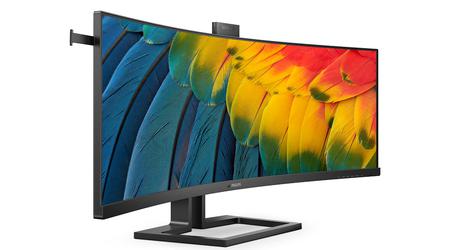 Philips presenta 40B1U6903CH: monitor de 40" con pantalla curva 5K y webcam integrada